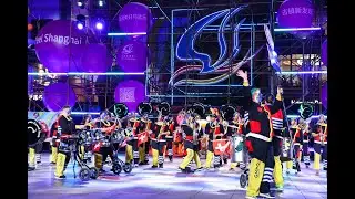 The Opening Parade of 2024 Shanghai Tourism Festival - GuuggeMusig Muota Gnom&auml;, Switzerland