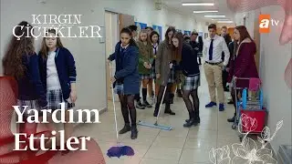 Nazan rezil olunca kızlar yerleri silmeye kalkıyor  | Kırgın Çiçekler Mix Sahneler