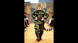 Even cats hit the runway 🐾✨#runwayvibes #aicatwalk #aicat #aifashionshow #catfashion #runwayai