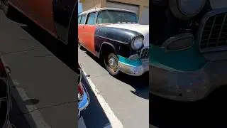 A Cool 1955 Chevrolet Nomad #classicchevy #musclecar #shorts #tri5