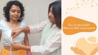 HOW TO TAKE BODY MEASUREMENT FOR BLOUSE (CHOLI) | DIVA D LONDON
