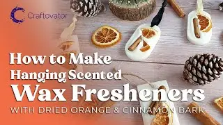 How to Make Scented Wax Fresheners (Wax Tablets / DIY Christmas Wax Ornaments)