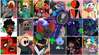 FNF Madness But - Different Characters Sing It (Everyone Sings Madness ) Vs. Tricky Mod