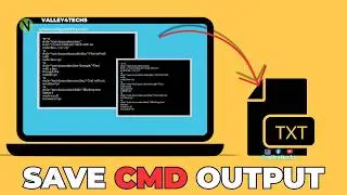 How to Save Command Prompt (CMD) Output to a Text File (Step-by-Step)