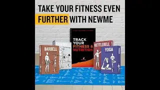 Newme Fitness Workout Cards - Instructional Fitness Deck for Women & Men, Beginner Fitness Guide.