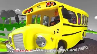 [3 MINUTE LOOP] Wheels on the Bus Remix Mashup 🚌 Cocomelon Style Kids Nursery Rhymes & Baby Songs