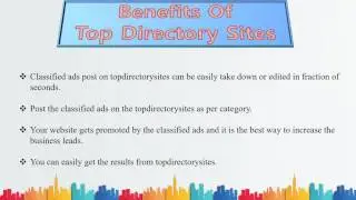 Free Classified Websites List Without Registration