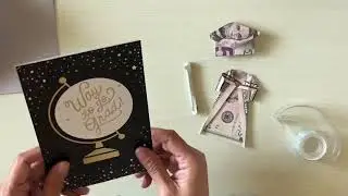 Grad Gift Idea! How to make grad cap, gown, and diploma (using money)