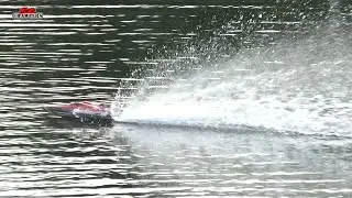 Feilun FT012 Upgraded FT009 2.4G Brushless RC Racing Boat self righting First Run
