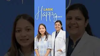 High Power Specs Removal: LASIK Success (-6.5 to 6/6 Vision) at Shroff Eye Centre #lasik #shorts