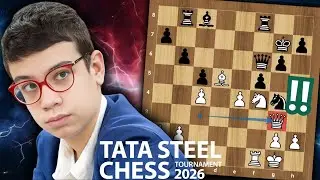!!!ESTE PIBE ES UN MONTRUO🤯💥!!! | Oro vs. L'Ami | (Tata Steel 2026 - resumen ronda 2).