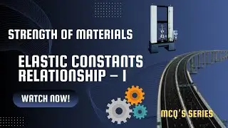 Strength Of Materials Questions And Answers Elastic Constants Relationship 1 #mechanical #education