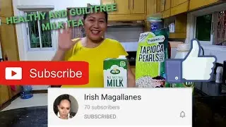HOW TO MAKE A HEALTHY AND GUILT FREE MILK TEA || EASY
