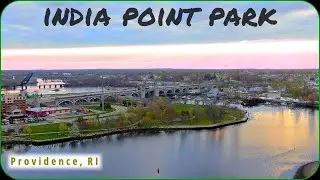 India Point Park - Providence, RI - DJI Mavic 2 Zoom drone
