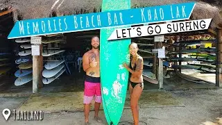 Memories Beach Bar │ Khao Lak 🏖 Surfen in Thailand 🏄‍♀️