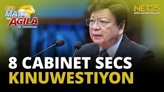 Acting status ng walong Cabinet secretary, kinuwestiyon