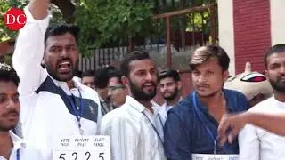 ABVP, NSUI activists clash at KMC College on final day of DUSU campaigning
