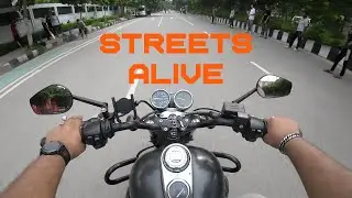 Street Cricket & Stunts | POV Motovlog | Raw Exhaust