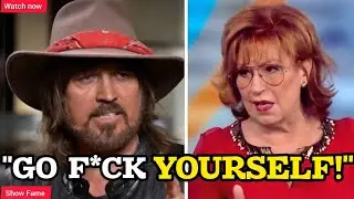 Joy Behar QUITS The View After Explosive Clash With Billy Ray Cyrus LIVE On Air 😱