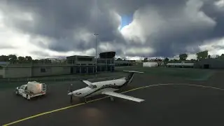 BAPTEME DE SIM 4 / [FR] MSFS2020 / VFR / PILATUS PC12 / LFSD LFQG / Agent AFIS VFR