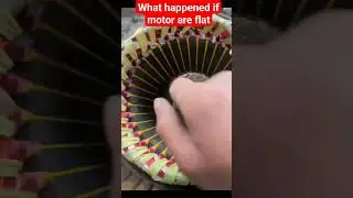 What happened if motor are flat #shorts #shortvideo #motor