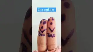 Boo and bee introduction ✌️#shorts #shortsfeed #trending #music #kids #cartoons #latestcartoons