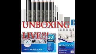 1ST VLOG, BELLOFY UNBOXING SKETCHBOOK