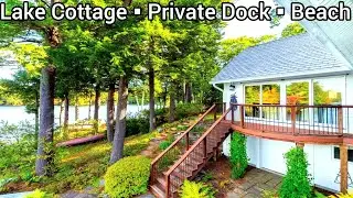 New Hampshire Lakefront Homes For Sale | 3bd | 2ba | Ample Space | New Hampshire Waterfront Cottages