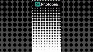 How to make Halftone Pattern in Photopea #photopeatutorial #photopea #graphicdesign