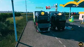 Euro track simulator 2 a convoy race