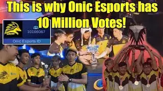 Mobile Legends - THIS IS WHY ONIC ESPORTS HAS 10 MILLION VOTES!