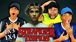IT&rsquo;S GETTING SCARY! 😱 | Stranger Things S1 Ep 3 & 4 Movie Reaction