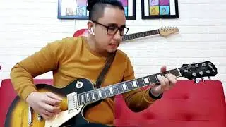 This Is Amazing Grace - Electric Guitar Cover (Key of D / female voice)