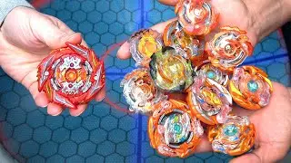 DEATH SOLOMON vs ALL RAGNARUK ROKTAVOR BEYS | Beyblade Burst Sparking Super King