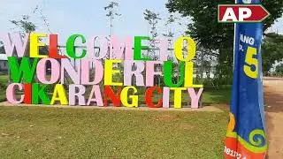 Sekitar simpang susun sukaragam tol japek 2 selatan (14 Januari 2024)
