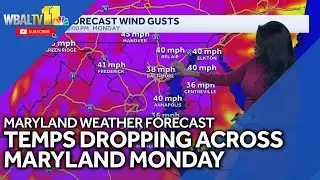 Colder tonight across Maryland; chance for snow Thursday?