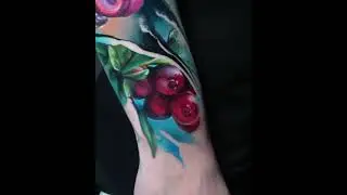 Beautiful Realistic Fox Tattoo