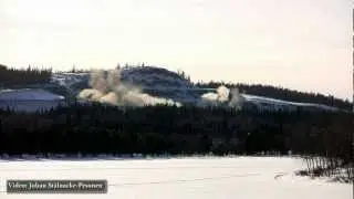 Spr&auml;ngning i Gruvberget - 2012-03-20
