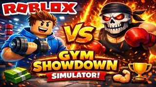 💪 Roblox Gym Showdown Simulator 🔥 Ultimate Fight & Training | OP Muscle Power 😱
