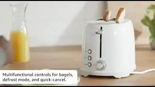 Limited-time deal: Amazon Basics 4 Slot Toaster - Black  
