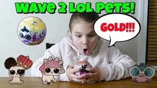 Wave 2 LOL Surprise Pets! First Gold Ball Found!