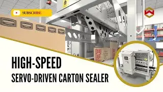 WIN-WIN PACK High-Speed Servo Case Sealer With Dual-Flap Folding System | 50&ndash;60 Cartons per Minute