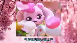 Pink blossom nightcore: feeling so blue (feat by heartsping movie style)