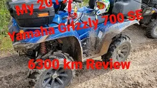 My 2019 Yamaha Grizzly 700 SE 6300 km review