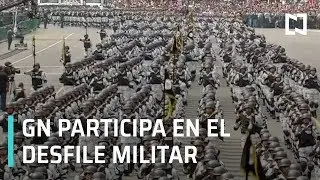 Guardia Nacional participa en desfile militar del 16 de septiembre, por primera vez - Las Noticias