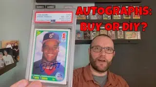 Card Debate: Better to get autographs yourself, or better to buy them completed?