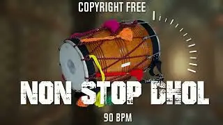 Punjabi Dhol Beat 🔥 | New Punjabi Song Beat 2026 || Bhangra Folk beat 90 BPM | By Shyam Verma