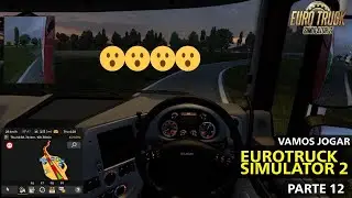 Pelas estradas da Europa, ganhando a vida num Caminh&atilde;o. Vamos jogar Eurotruck Simulator 2 Parte 12.