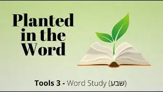 Tools 3 - Word Study
