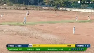 DPSB-E vs EUROSCHOOL TEAM A U12 live cricket match | RAMAIAH ASHES U12 Cup live - Ramaiah Cricket Gr